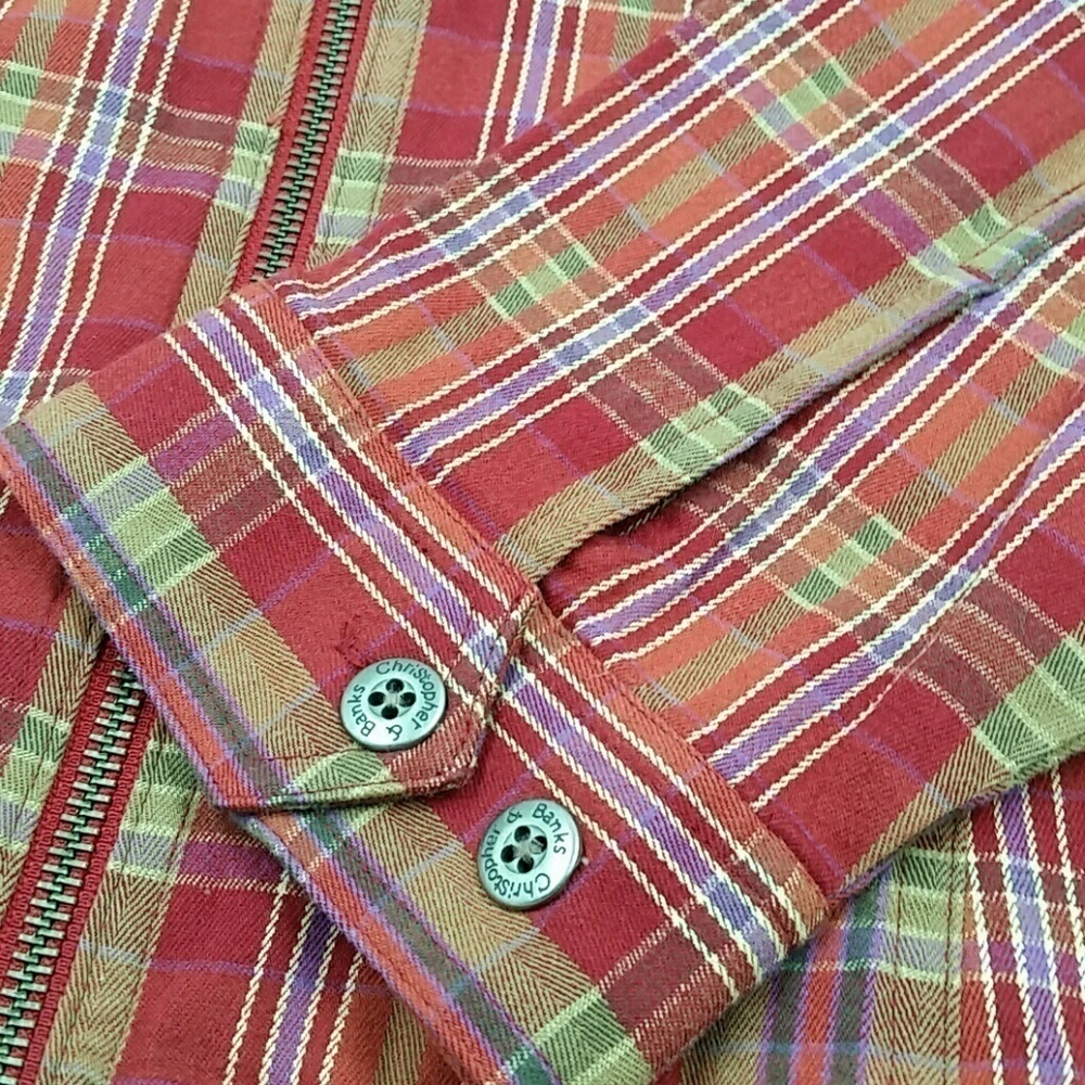 CHRISTOPHER & BANKS l Stretch NEW Plaid Jacket F2 - Picture 2 of 7